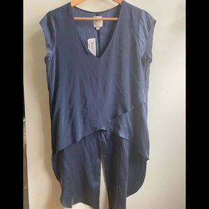 NWT GO by GO SILK WASHABLE SILK Sleeveless Size Small